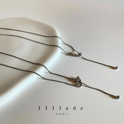 4J 銀手環 | 蛇骨頸鍊13