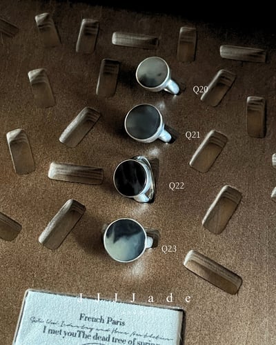 Q20~Q23質息 | 銀鑲嵌戒指4