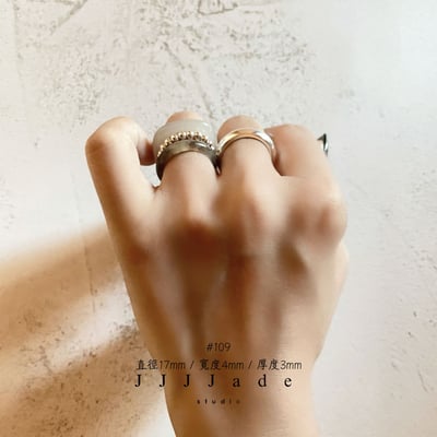 #109 S23 桔梗 細戒 港碼14 內徑17mm7