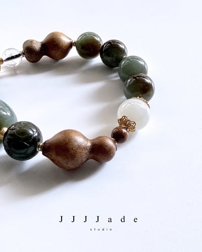 T342 凘琢 | 和田玉手串4