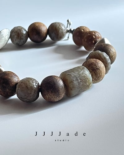 T217 末砂 | 白底草花3