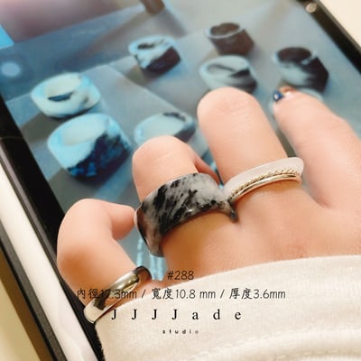 #287 288 289 290 墨韻 港碼17 15 內徑18+ 17+ 指間|水墨8