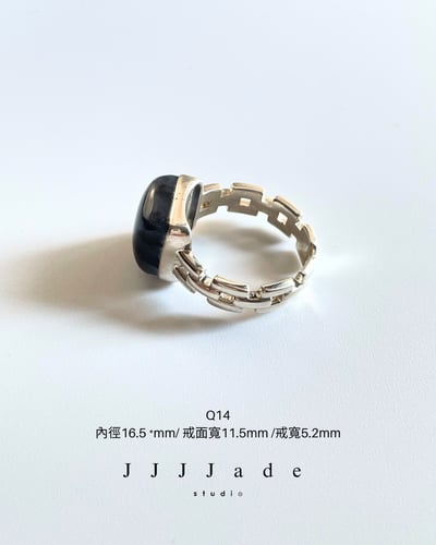 Q12 13 14 弧隙 | 銀鑲戒指17