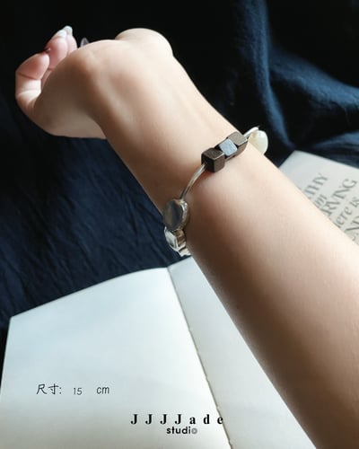 T158 迴路 泰銀扭扭手鏈 15cm6