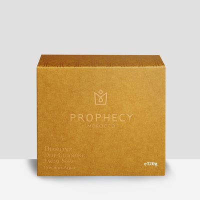 晶鑽摩洛哥堅果金萃油極緻潔顏皂 120g (員購)3