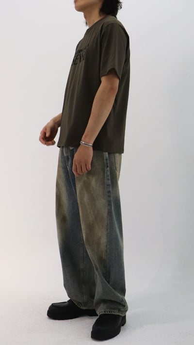 復古刷舊髒髒褲5