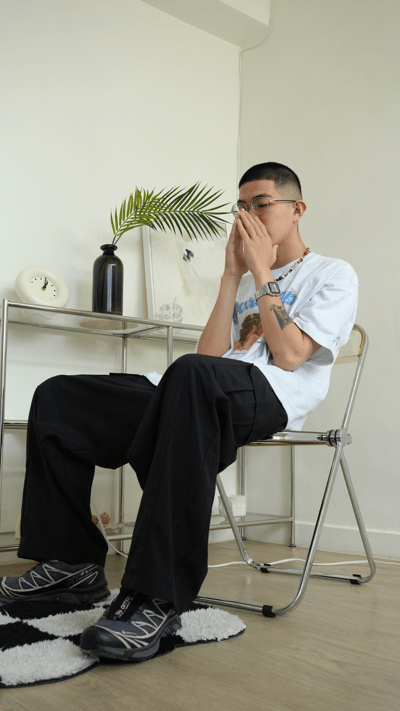 100% Nylon Cargo Pants2