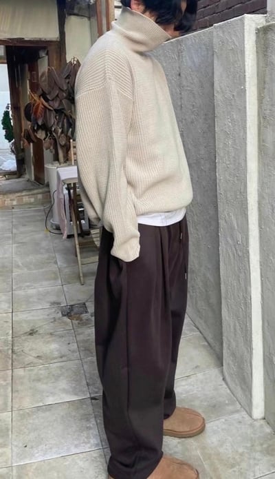 Baggy Cotton Pants8