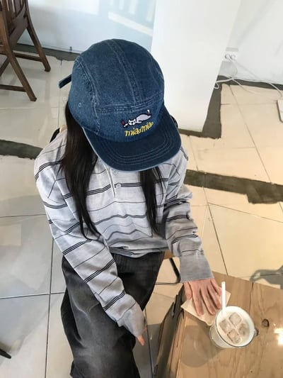 miaomiao牛仔布板帽10