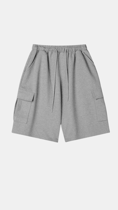 日常寬版棉短褲1