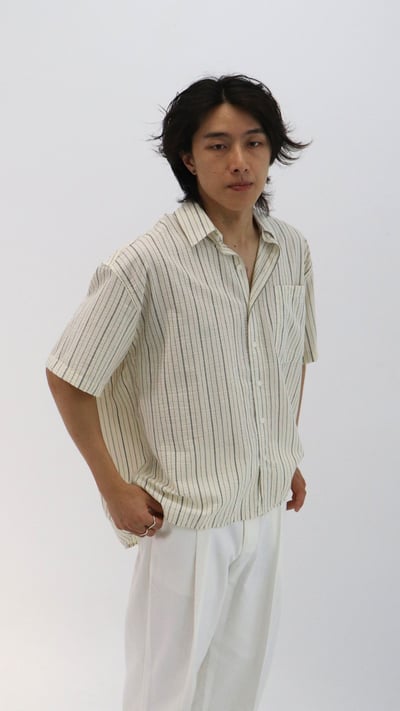 微透薄涼線條襯衫3