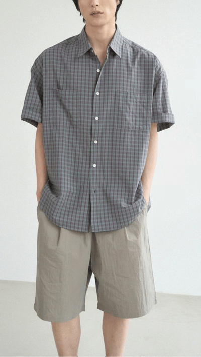 ** restock熱銷補貨 **  Light Plaid Shirt2