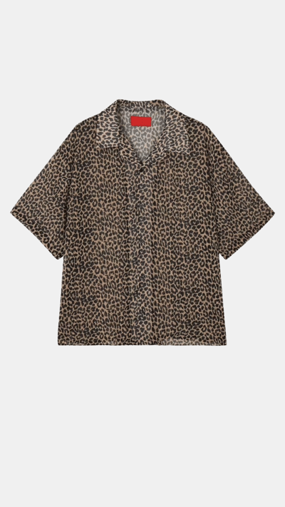 Leopard Sheer Shirts3