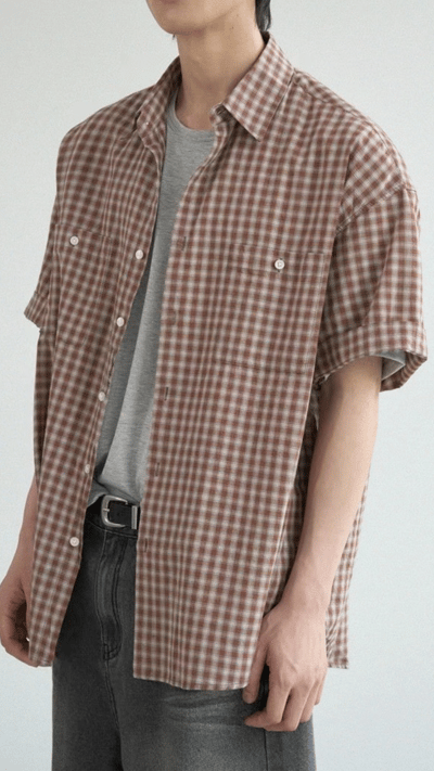 ** restock熱銷補貨 **  Light Plaid Shirt4