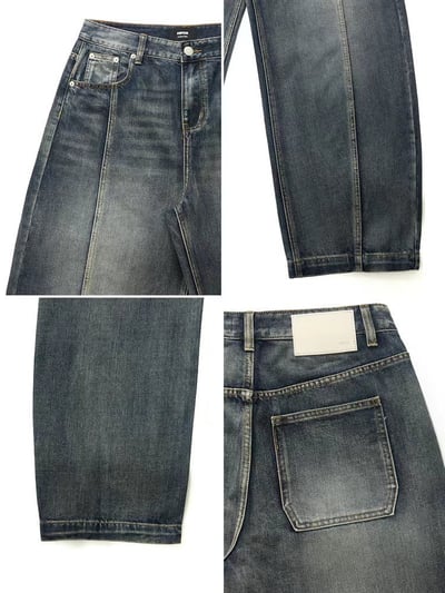 3D Cut Loose Fit Jeans5