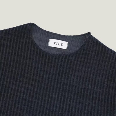 立體羅紋素色Tee4