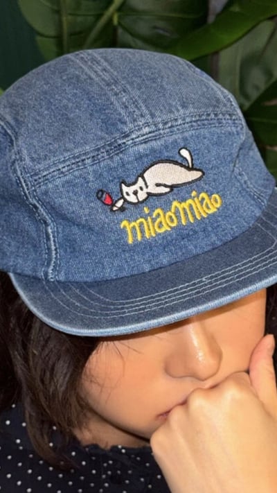 miaomiao牛仔布板帽2