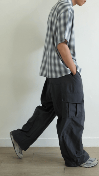 100% Nylon Cargo Pants4