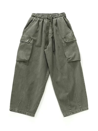 Baggy Drop-Cargo Trousers9