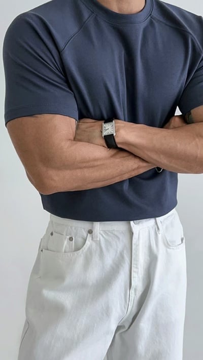 Raglan Muscle T-shirt1