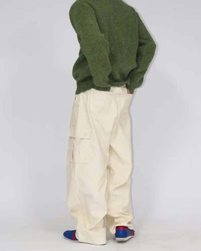 Cord Wide Cargo Pants4