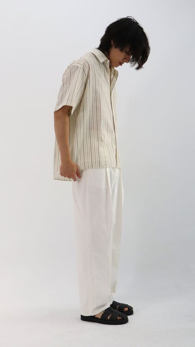 微透薄涼線條襯衫4