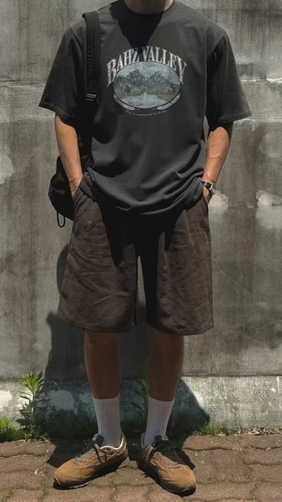 仿舊水洗街頭TEE2