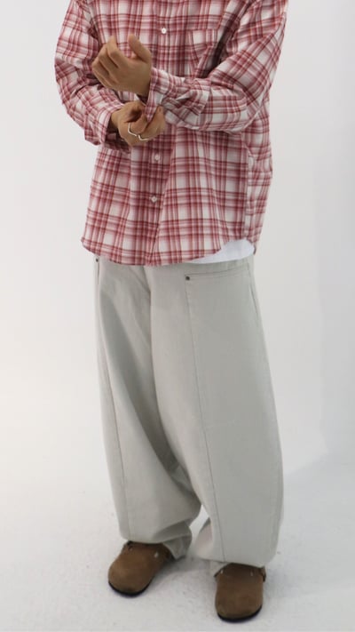 厚磅氣球工作褲1