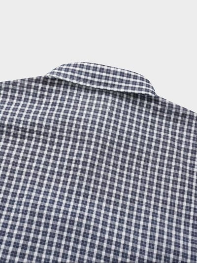 復古格紋BOXY襯衫8