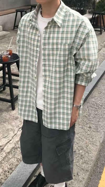 Seoul Breeze 格紋襯衫1