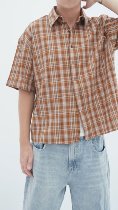 BOXY 復古短版格襯5