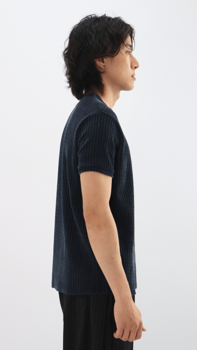 立體羅紋素色Tee2