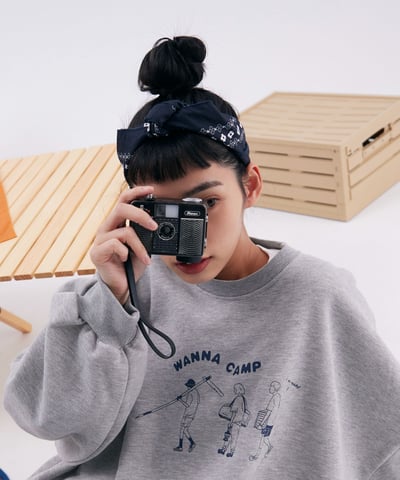 桔利花花變形蟲 方巾8