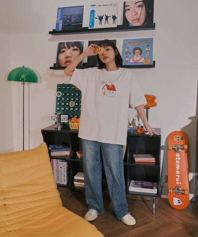 屋頂上的白日夢 tee10