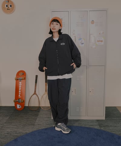 Really 灰黑防風外套5