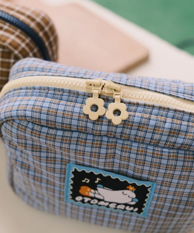 格紋萬用收納包 / 2款4