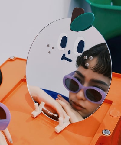 桔利 桌面立鏡組3