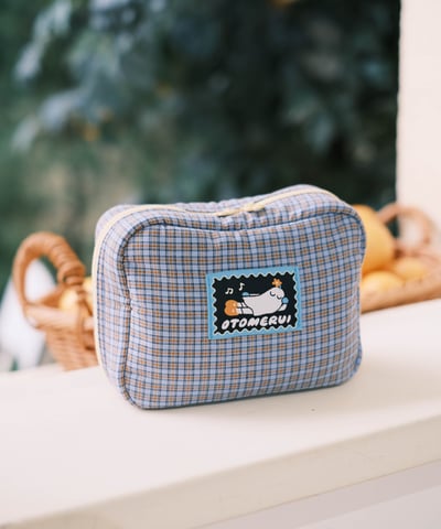 格紋萬用收納包 / 2款2