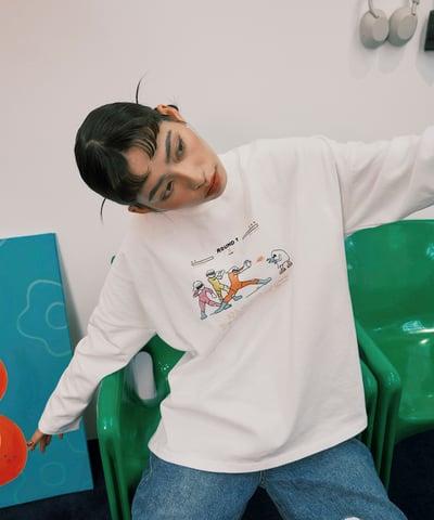 格鬥乙女特攻隊 長袖tee11