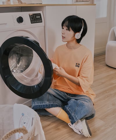 SOFT DAYS tee 桔2