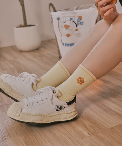 FOOTER 聯名刺繡襪 4款5