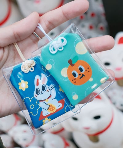 許願御守 招財兔 / 桔利5