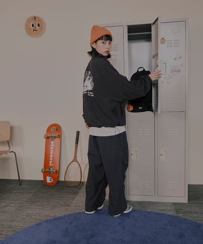 Really 灰黑防風外套18