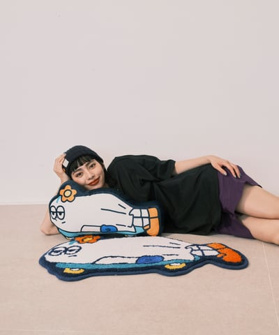 rui同學耍廢中 簇絨地毯5