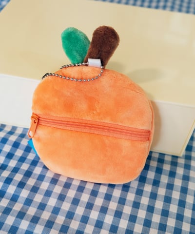 桔利絨毛零錢包2