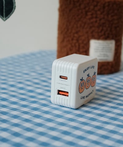 20W雙孔急速充電頭12