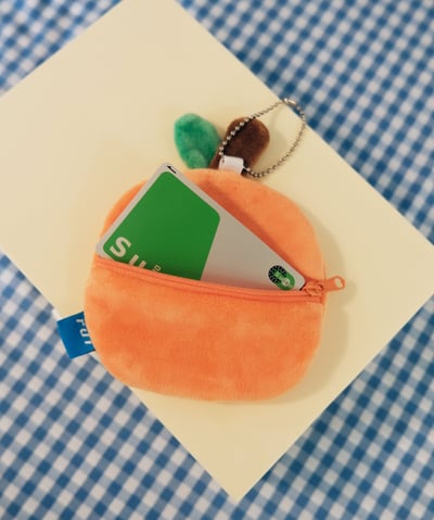 桔利絨毛零錢包5