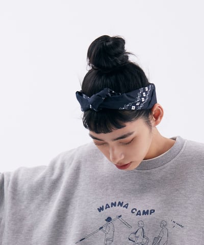 桔利花花變形蟲 方巾4