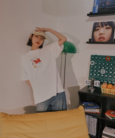 屋頂上的白日夢 tee13