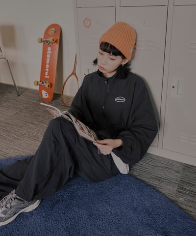 Really 灰黑防風外套14